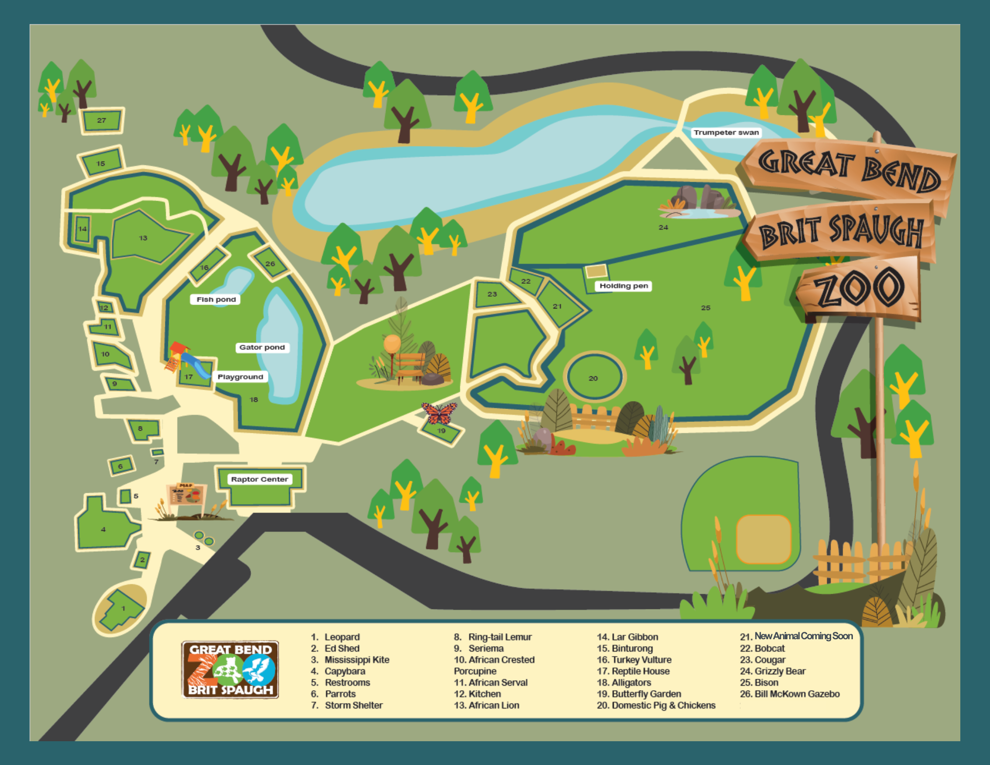 zoo map 2025