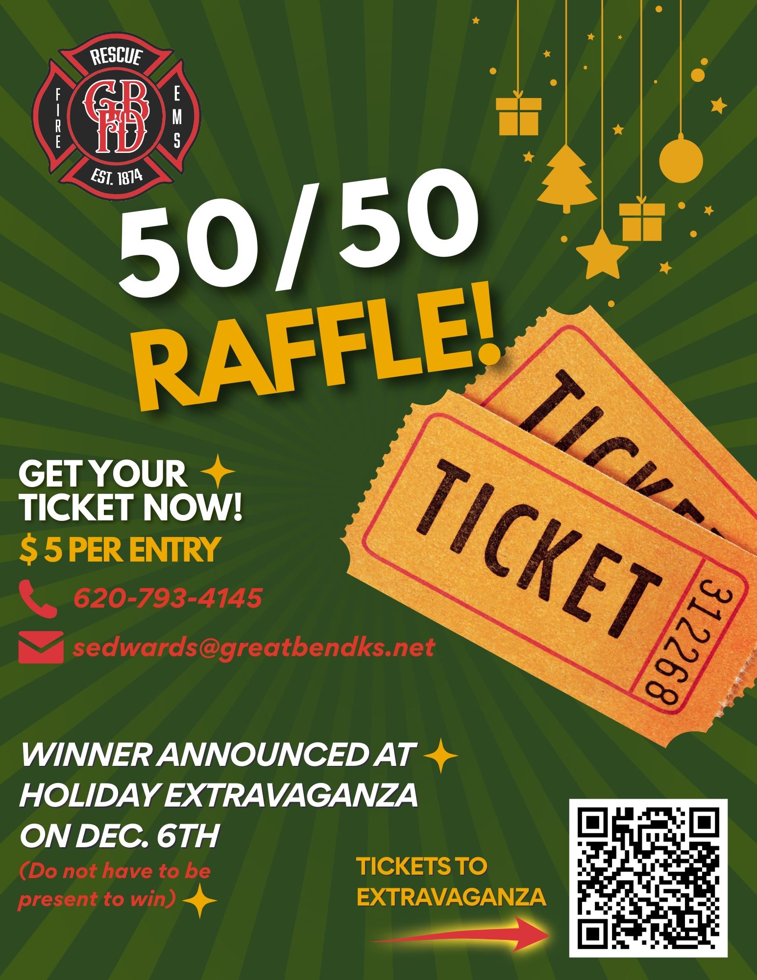 GBFD 50/50 Raffle 2025