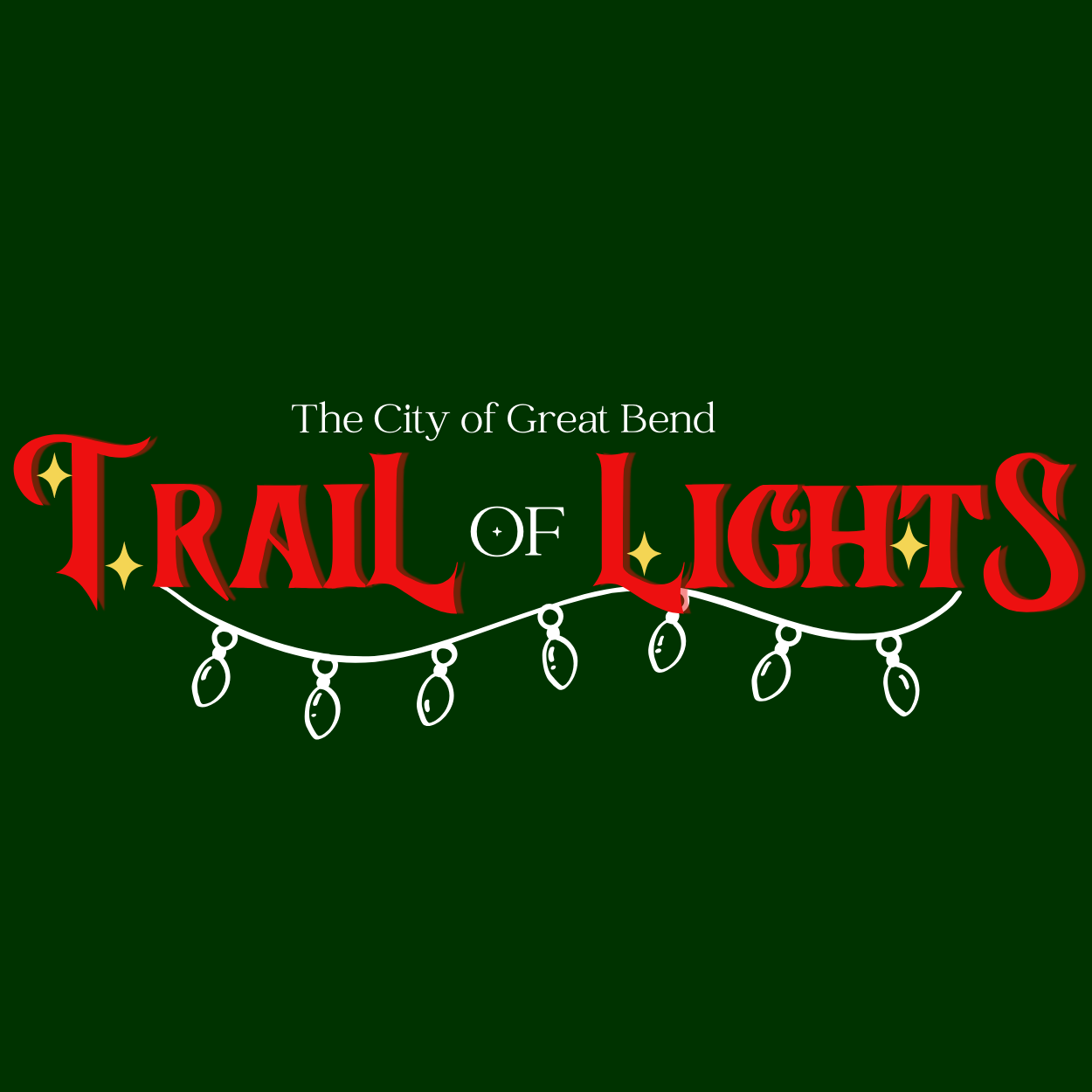 trail of lights logo dark